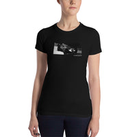 Women's Mercedes Benz Vintage Formula Race Car T-Shirt